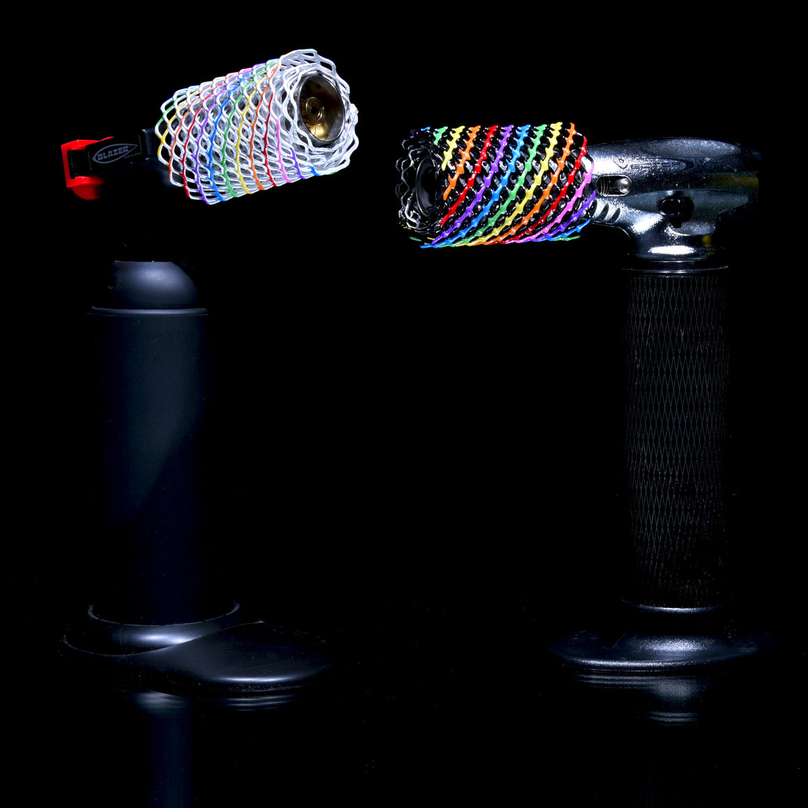 Mamba Guardz - Custom Nozzle Heat Shield for Blazer Big Shot & Vector Nitro - Blue/White