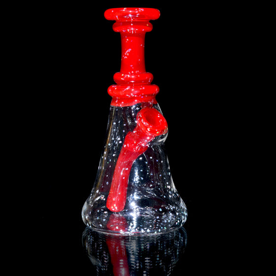 Fully-Crushed Opal Jammer - Red Crayon - 10mm Female