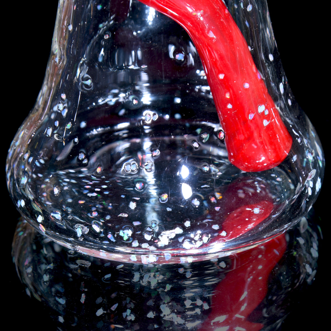 Fully-Crushed Opal Jammer - Red Crayon - 10mm Female