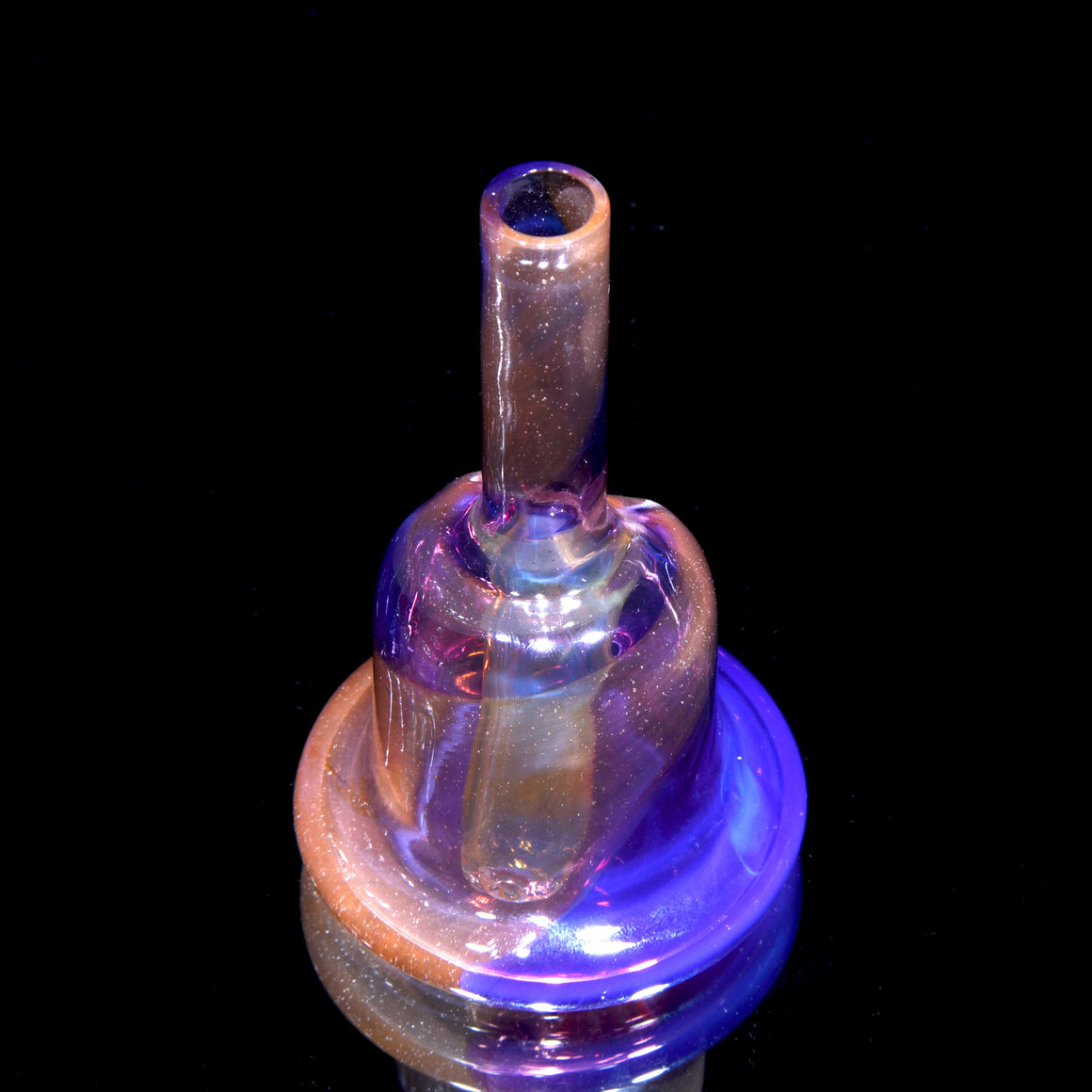 Worked Montage Mini Bell Jammer - Purple Rain/Peach - 10mm Female