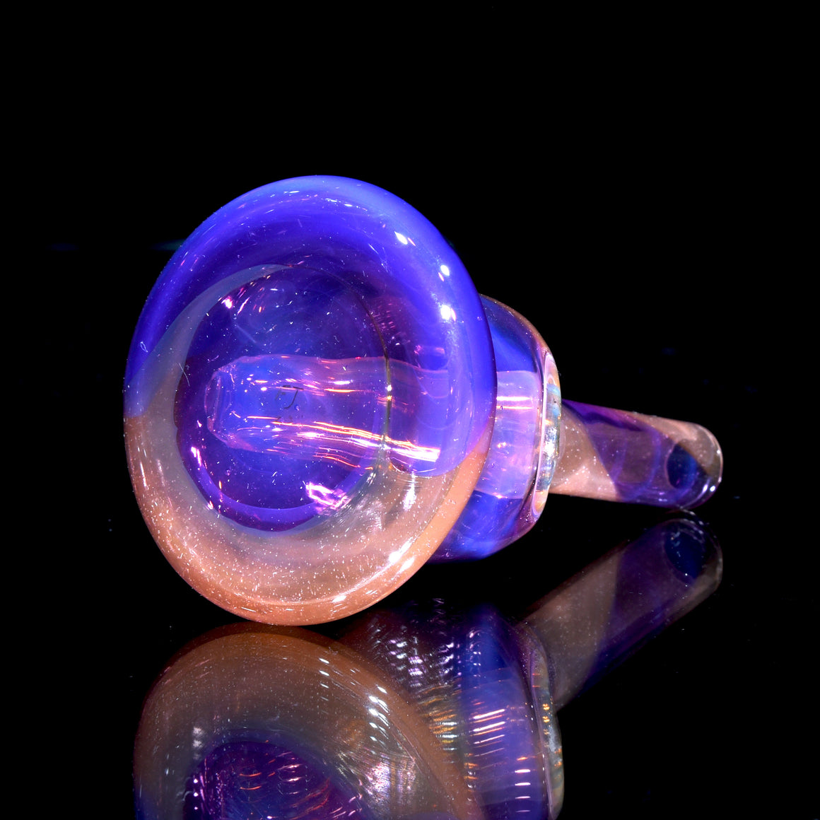 Worked Montage Mini Bell Jammer - Purple Rain/Peach - 10mm Female
