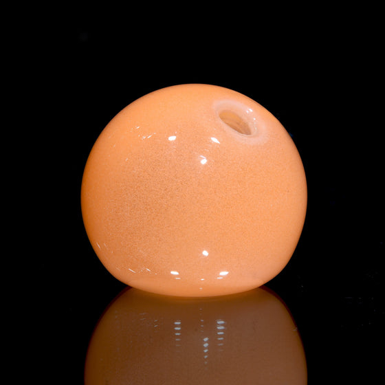 Full-Color Globe - Spherical Dewaar Rig - Glow-in-the-Dark Orange - 10mm Female