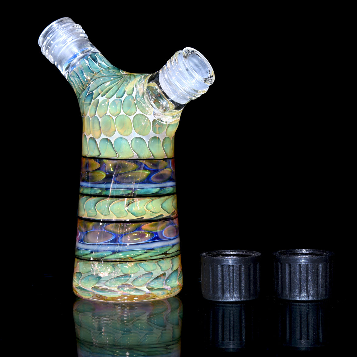 Fume Honeycomb Airtight Threaded Travel Rig - 10mm Female