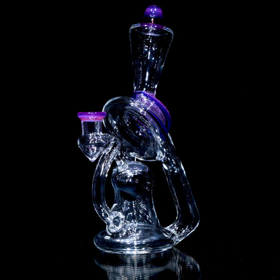 Accented Whirlpool Floating Recycler - Karmaline - 10mm Female
