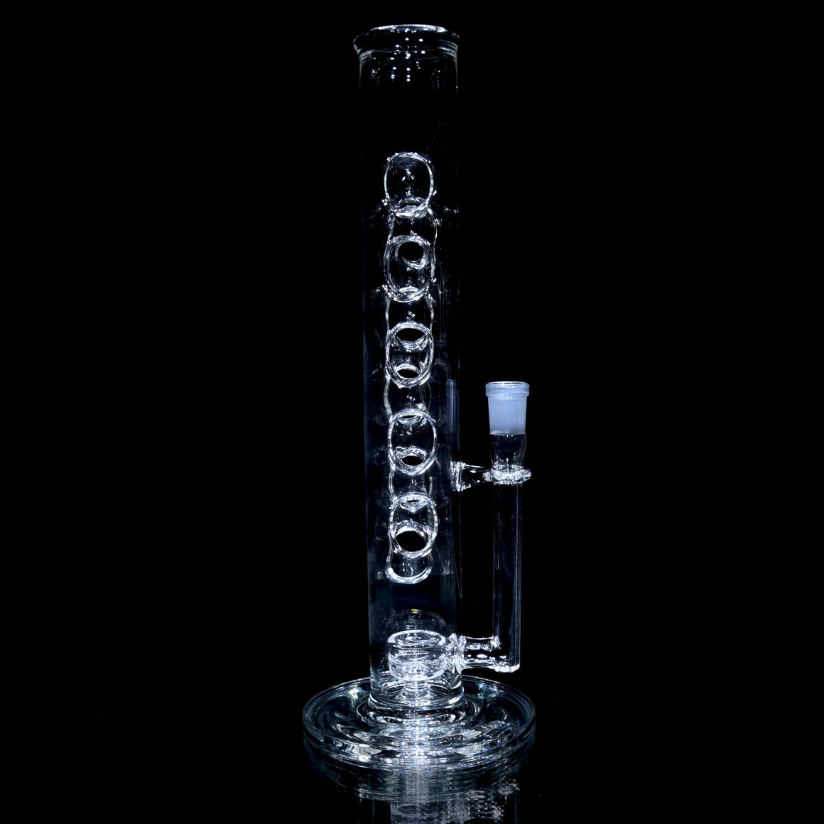 Mini Straight Fab - Clear - 14mm Female