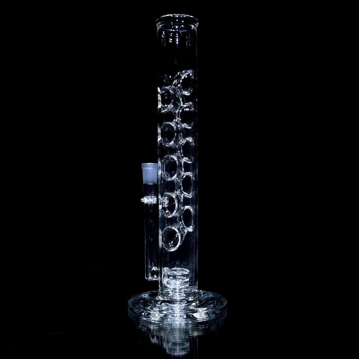 Mini Straight Fab - Clear - 14mm Female