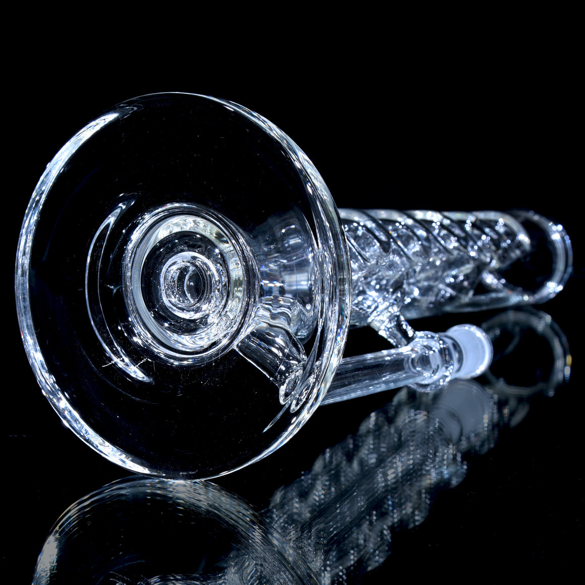 Mini Straight Fab - Clear - 14mm Female