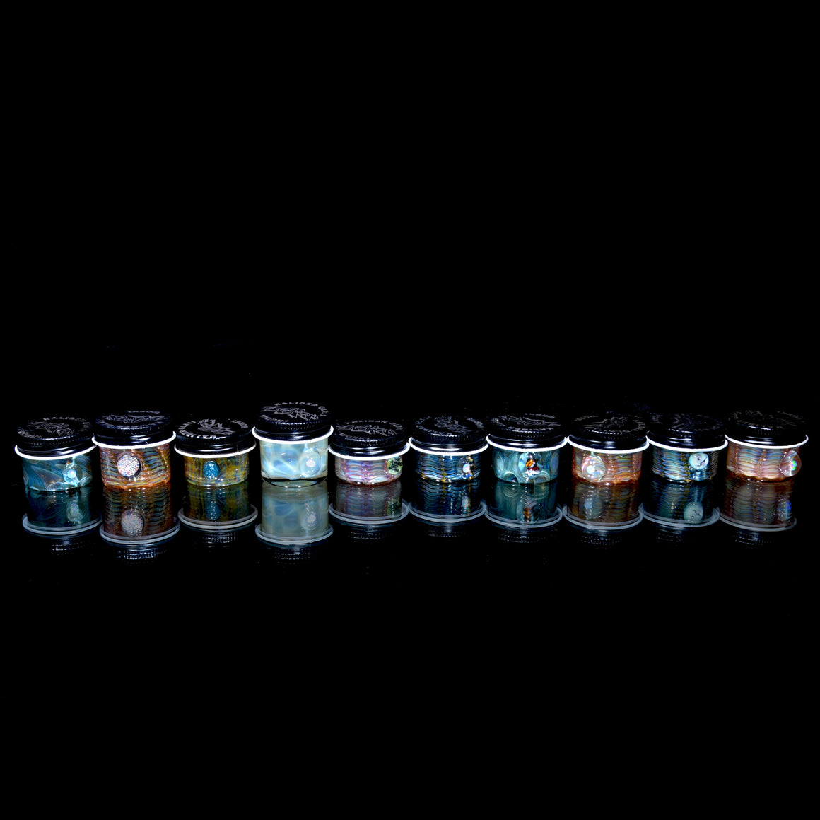 Lidded Airtight Baller Jar -  Wrap & Rake w/ Millie attachment