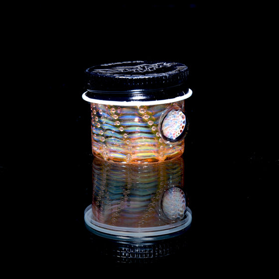 Lidded Airtight Baller Jar -  Wrap & Rake w/ Millie attachment