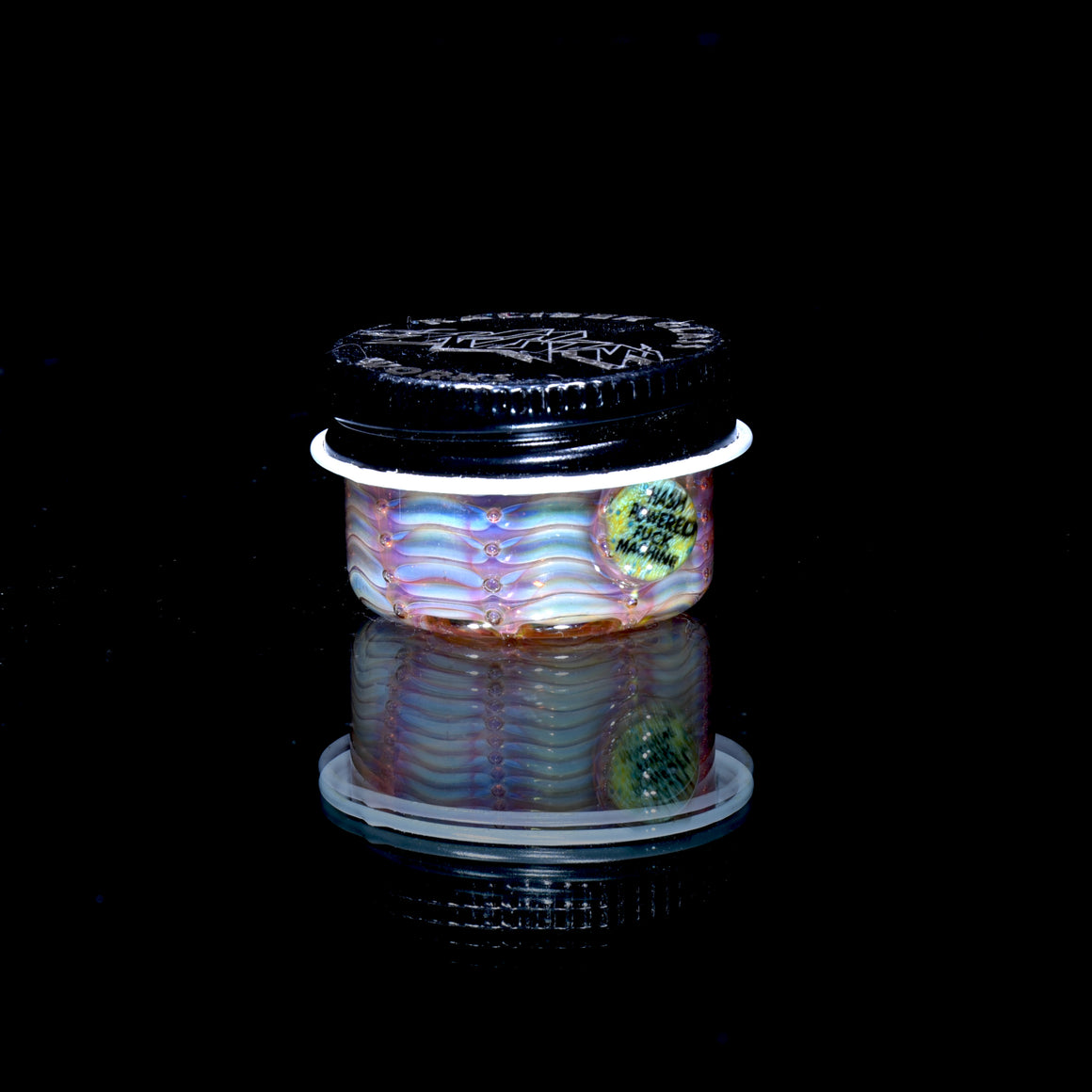 Lidded Airtight Baller Jar -  Wrap & Rake w/ Millie attachment