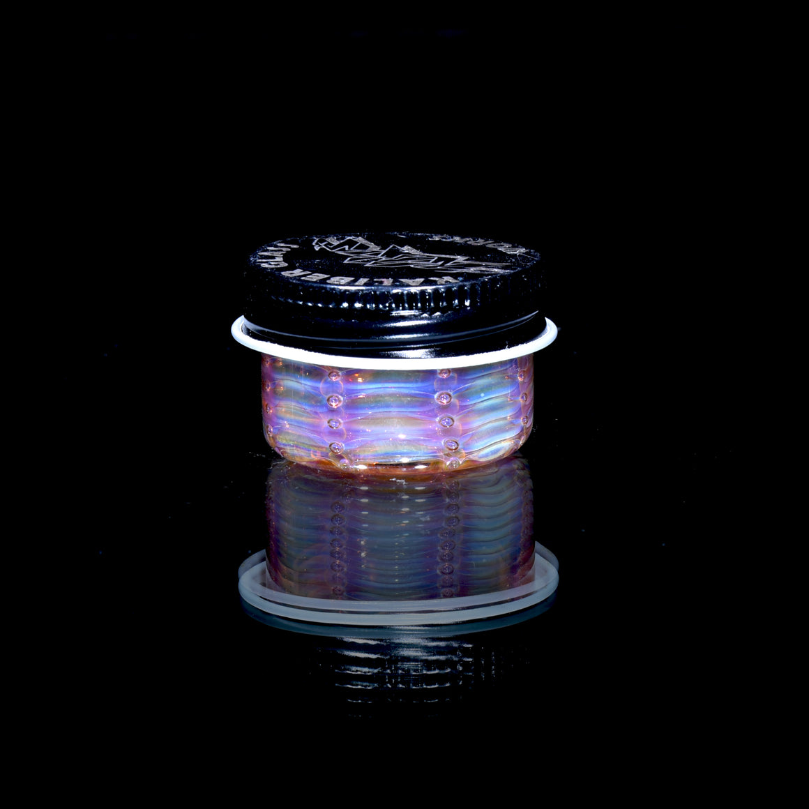 Lidded Airtight Baller Jar -  Wrap & Rake w/ Millie attachment