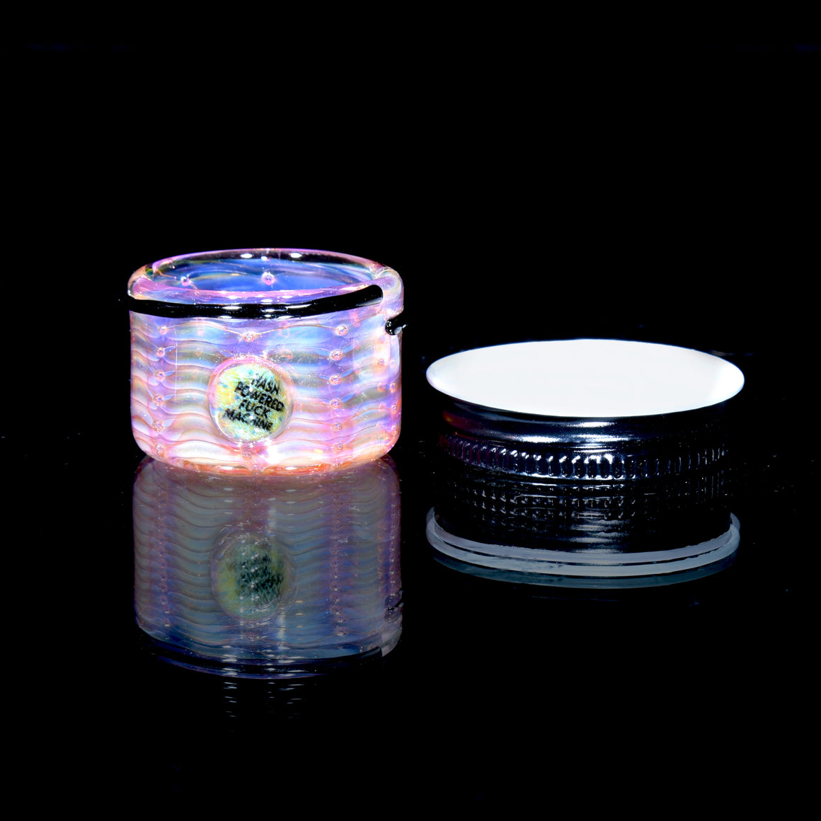 Lidded Airtight Baller Jar -  Wrap & Rake w/ Millie attachment
