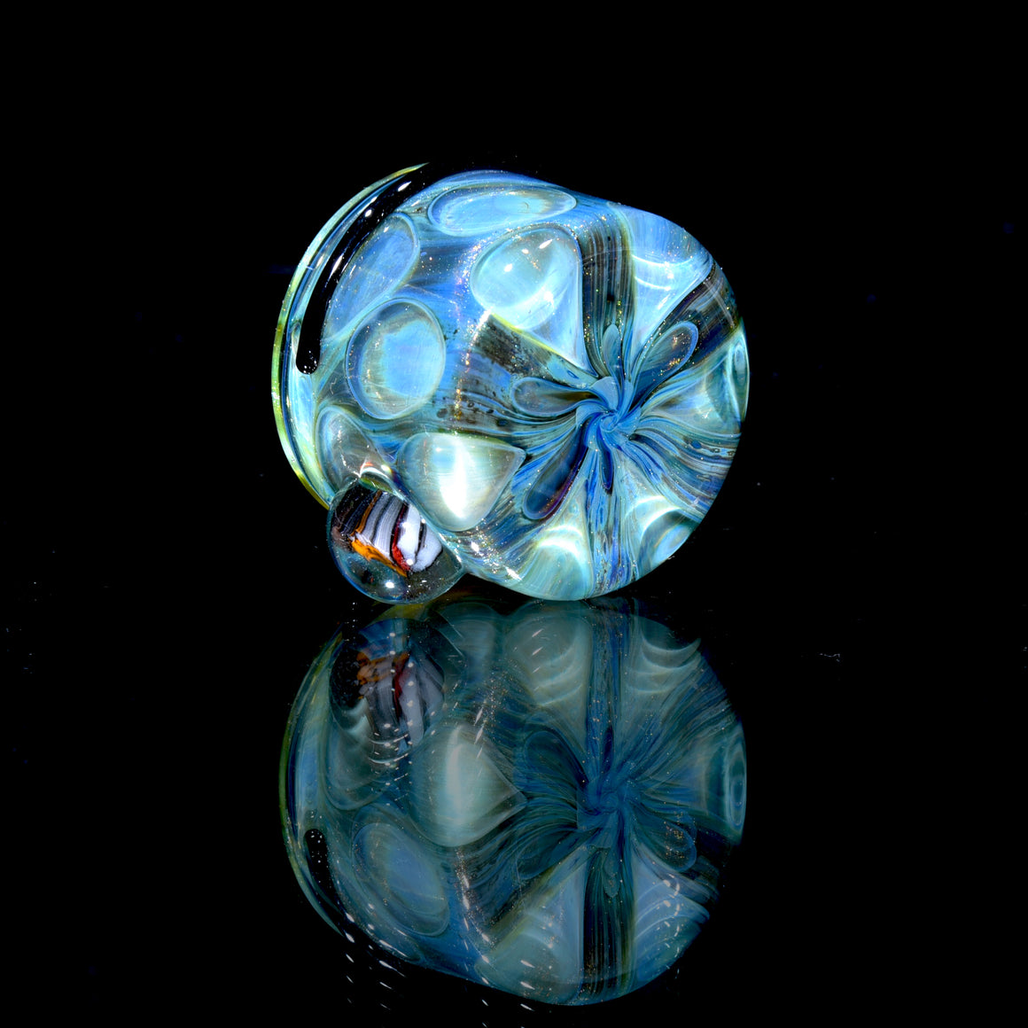 Lidded Airtight Baller Jar -  Honeycomb w/ Millie attachment