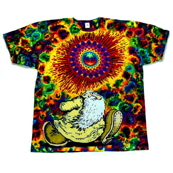 XL - Collab "Mr. Natural" Mandala Combo Short-sleeve Tie Dye T-Shirt