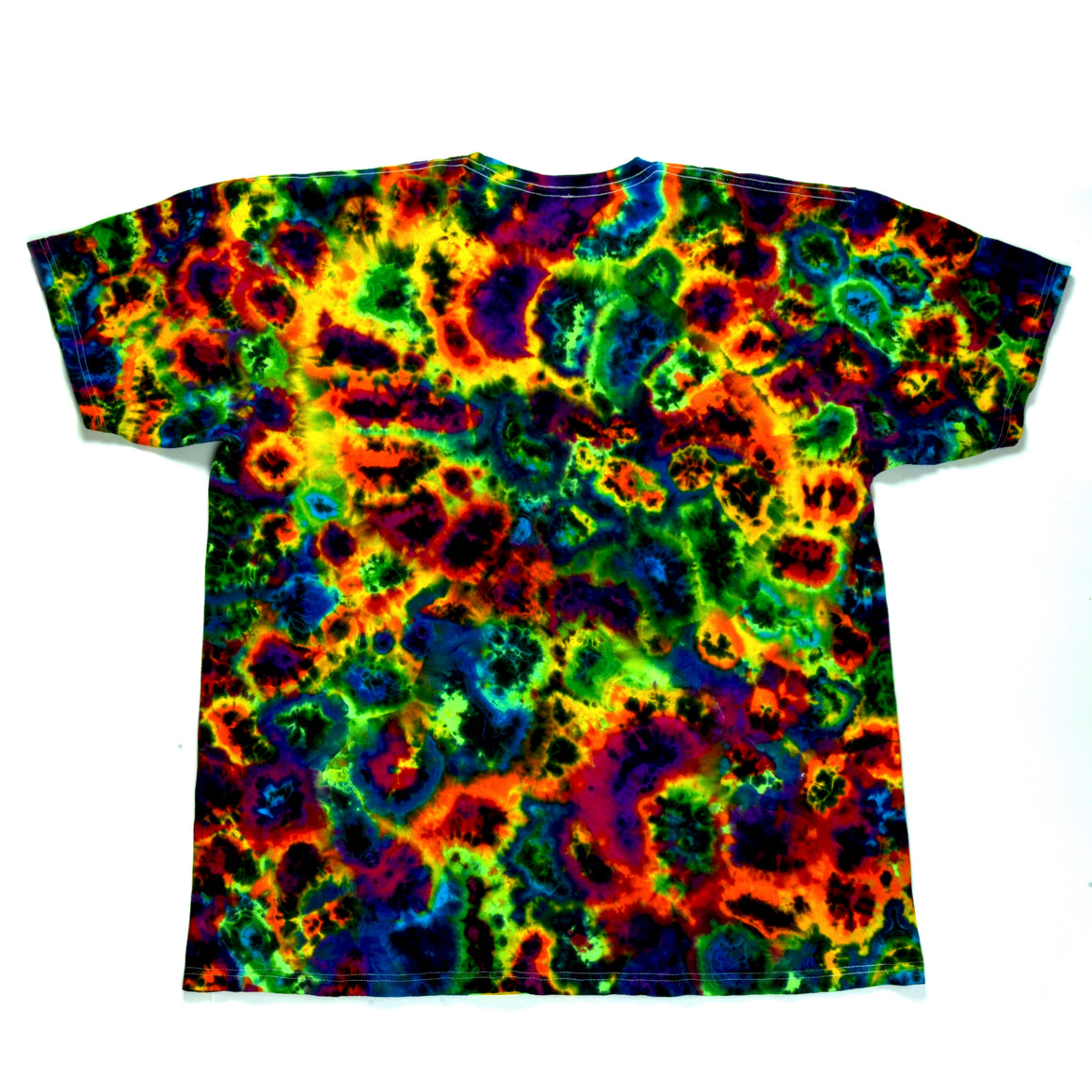XL - Collab "Mr. Natural" Mandala Combo Short-sleeve Tie Dye T-Shirt