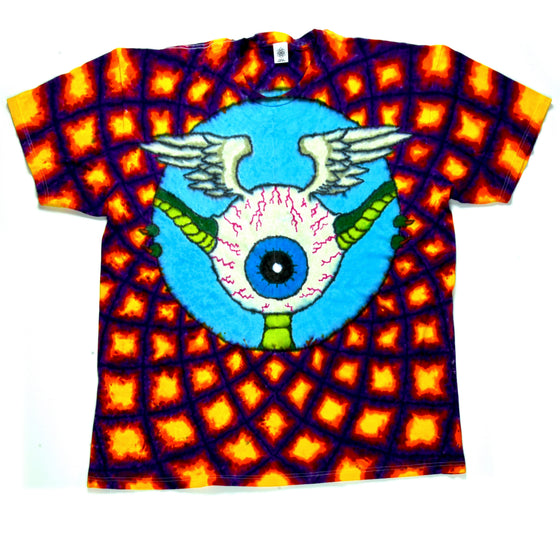 XXL - "Flying Eye Combo" Short-sleeve Tie Dye T-Shirt