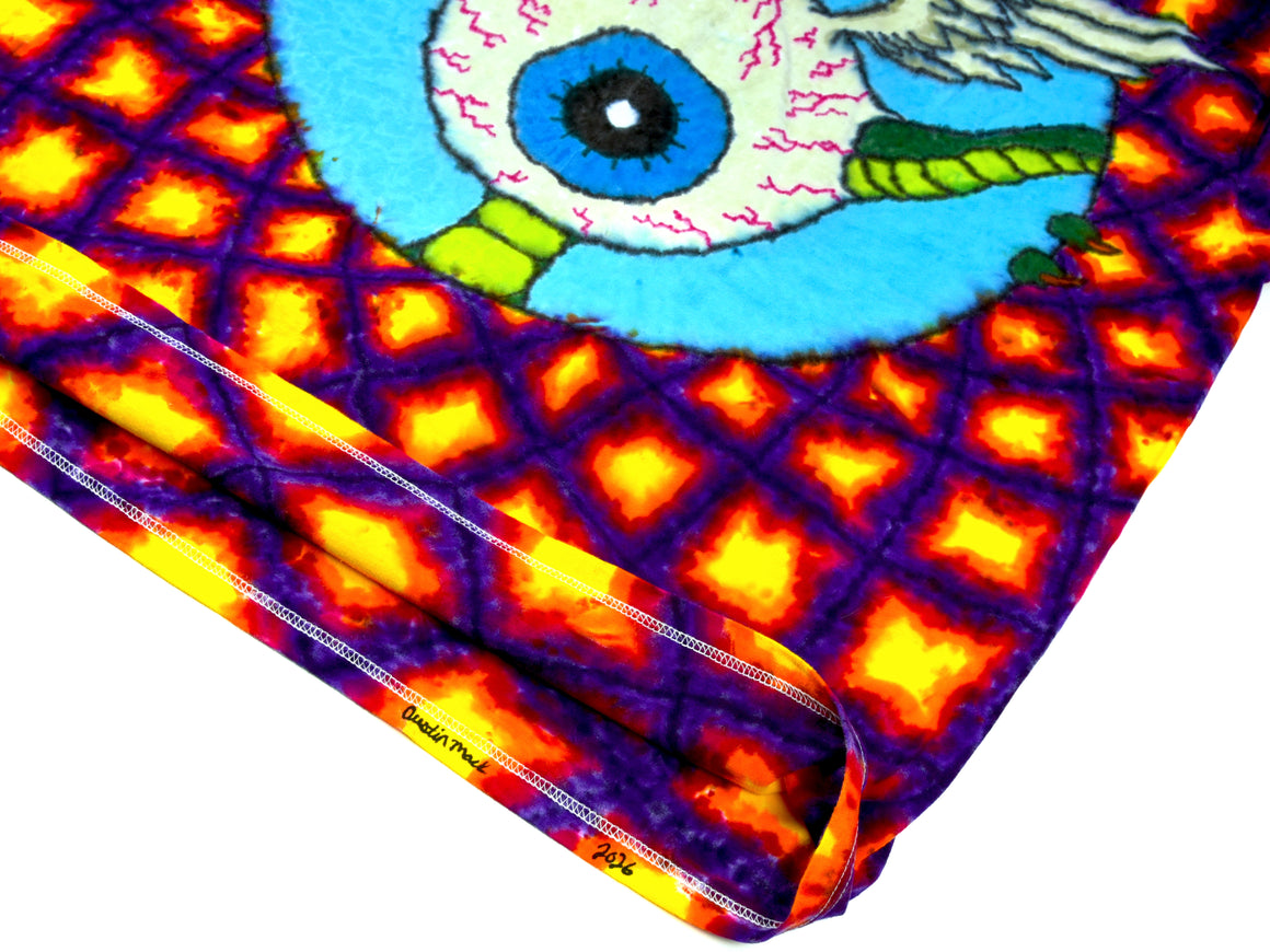 XXL - "Flying Eye Combo" Short-sleeve Tie Dye T-Shirt