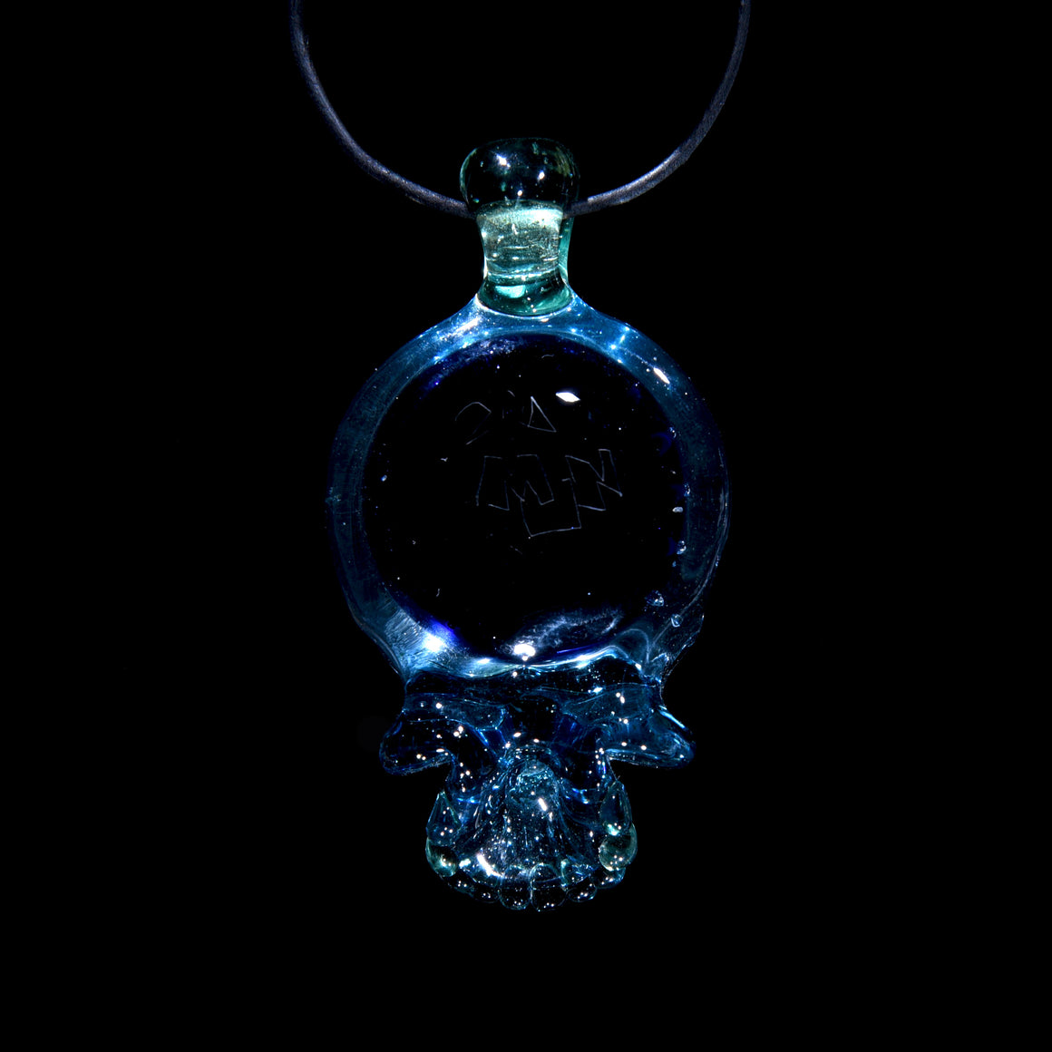 Airtrap Fume Implosion Skull Pendant - Raindrop