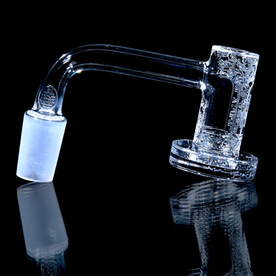 QCB x GZ1 Collab Tessellated Chrysanthemum Auto-spinning Blender - 16mm OD Bucket - 14mm/90°/Male