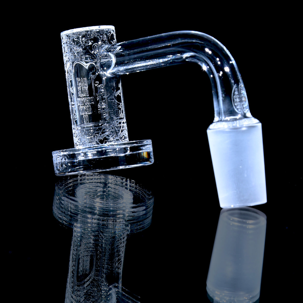 QCB x GZ1 Collab Tessellated Chrysanthemum Auto-spinning Blender - 16mm OD Bucket - 14mm/90°/Male