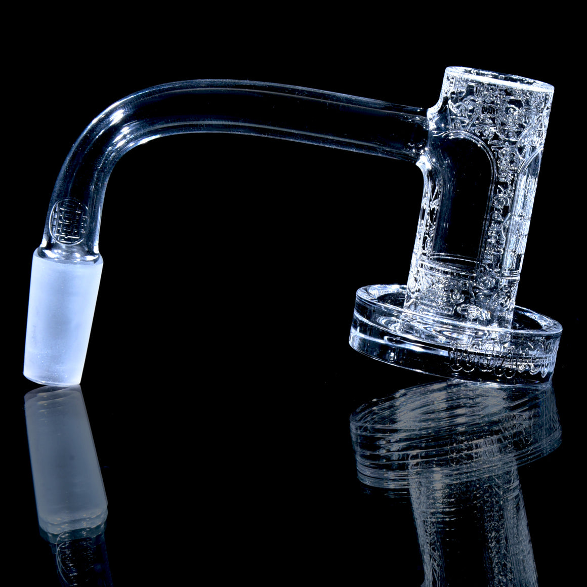 QCB x GZ1 Collab Tessellated Chrysanthemum Auto-spinning Blender - 16mm OD Bucket - 10mm/90°/Male