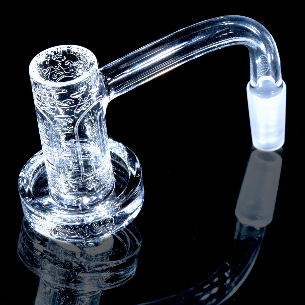 QCB x GZ1 Collab Tessellated Chrysanthemum Auto-spinning Blender - 16mm OD Bucket - 10mm/90°/Male