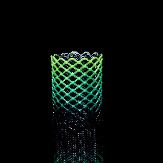 Mamba Guardz - Custom Nozzle Heat Shield for Blazer Big Shot & Vector Nitro - Green Fade/Black