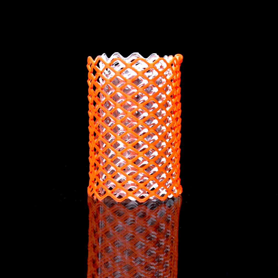 Mamba Guardz - Custom Nozzle Heat Shield for Blazer Big Shot & Vector Nitro - UV Orange/White