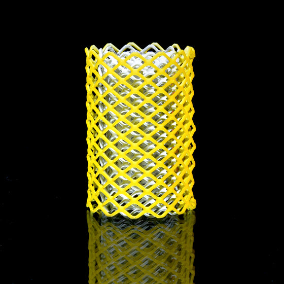 Mamba Guardz - Custom Nozzle Heat Shield for Blazer Big Shot & Vector Nitro - UV Yellow/White