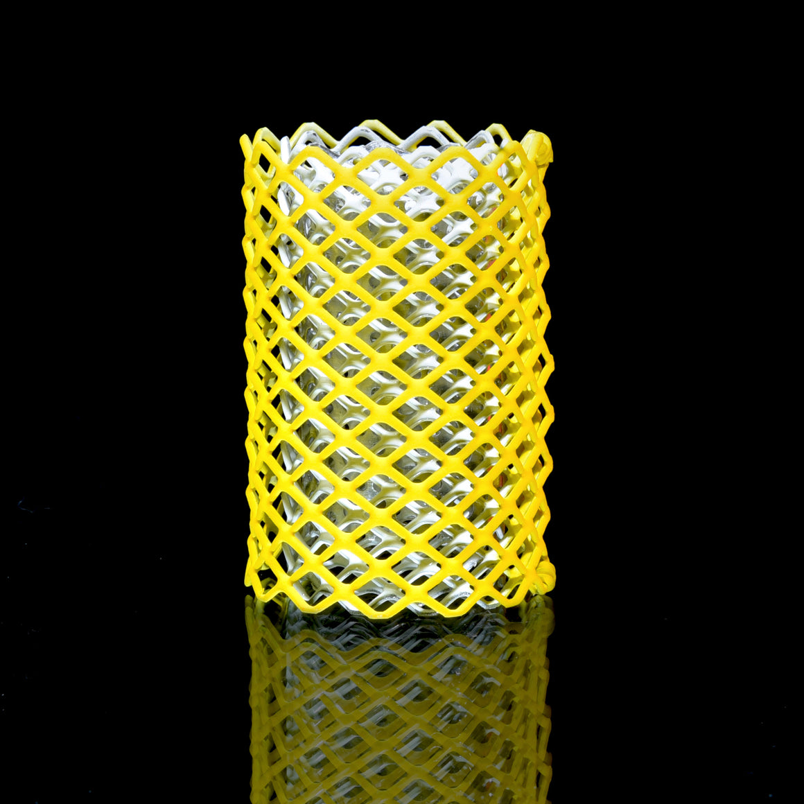 Mamba Guardz - Custom Nozzle Heat Shield for Blazer Big Shot & Vector Nitro - UV Yellow/White