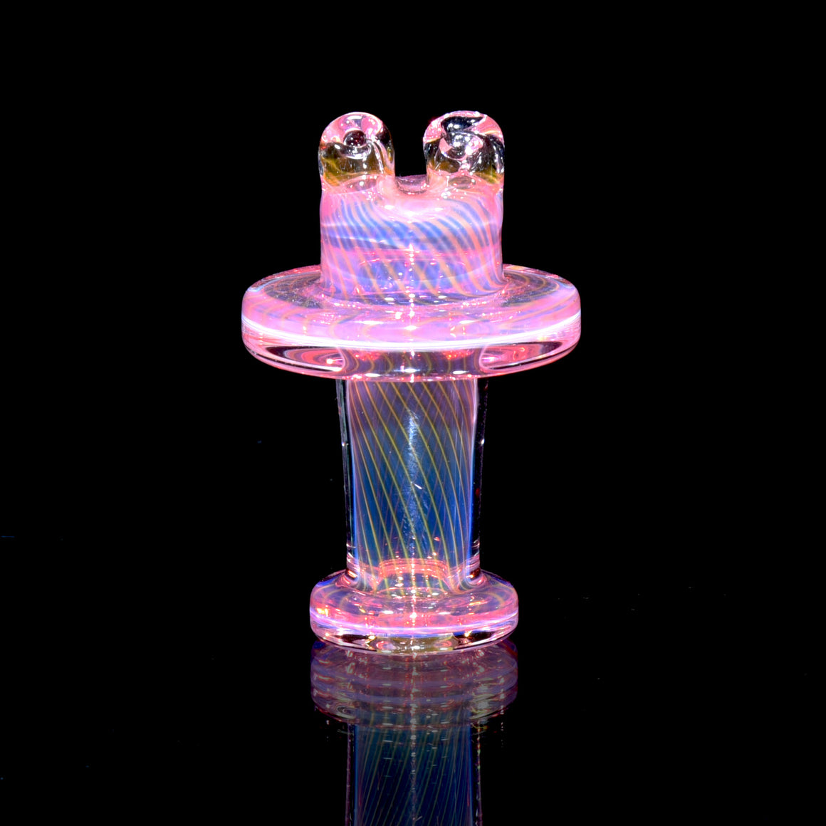 Fully-fumed Dual-hole Spinner Cap
