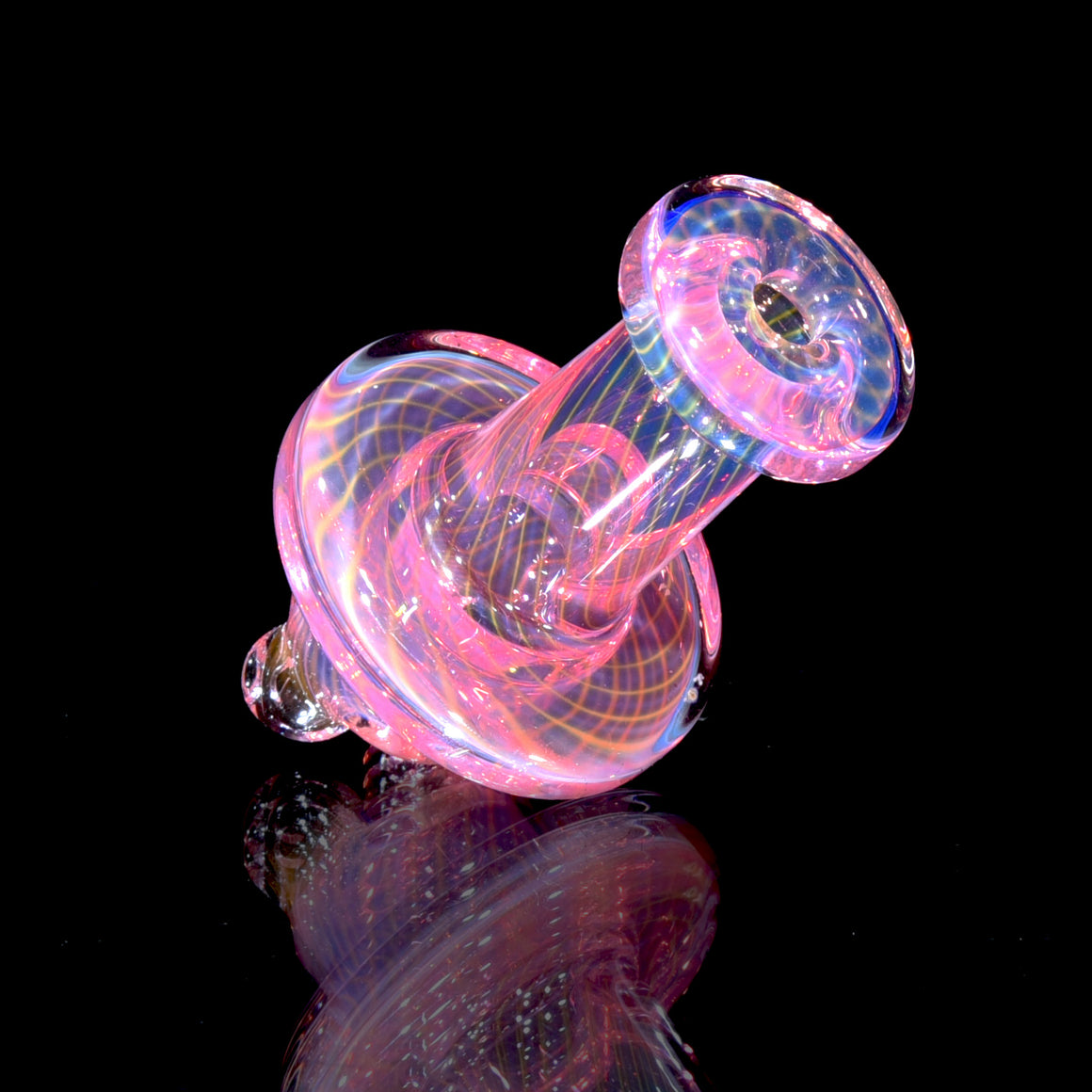 Fully-fumed Dual-hole Spinner Cap
