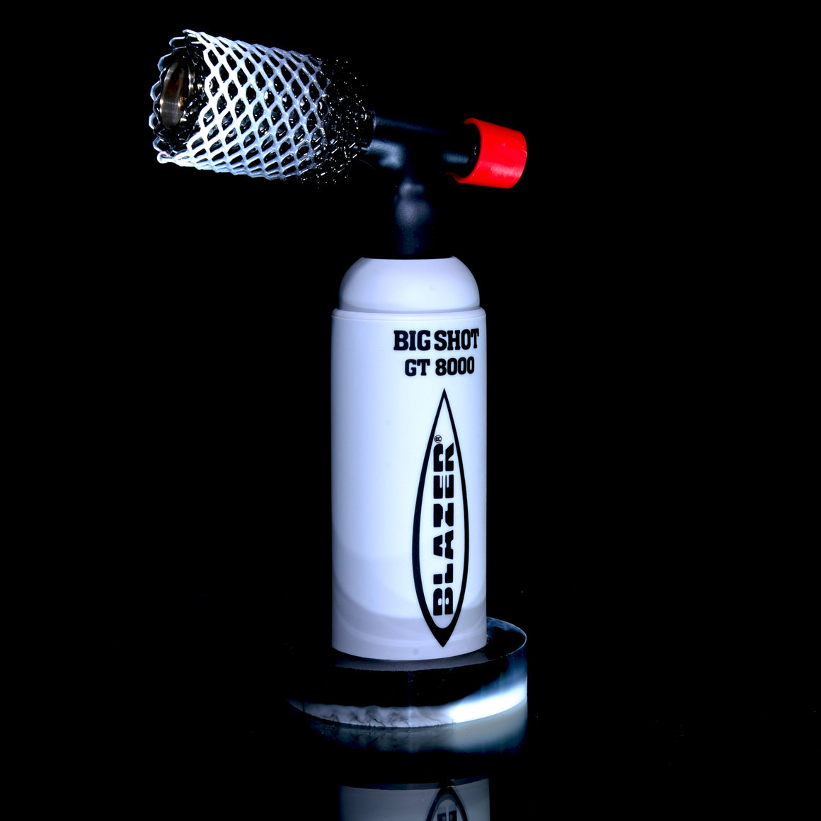 Limited Edition Big Shot GT8000 Butane Torch & Matching Mamba Guard/Base Set - Gray/Black