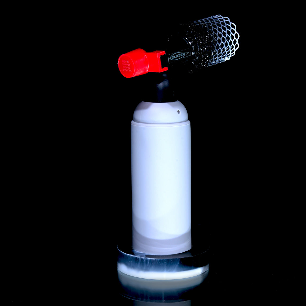Limited Edition Big Shot GT8000 Butane Torch & Matching Mamba Guard/Base Set - Gray/Black