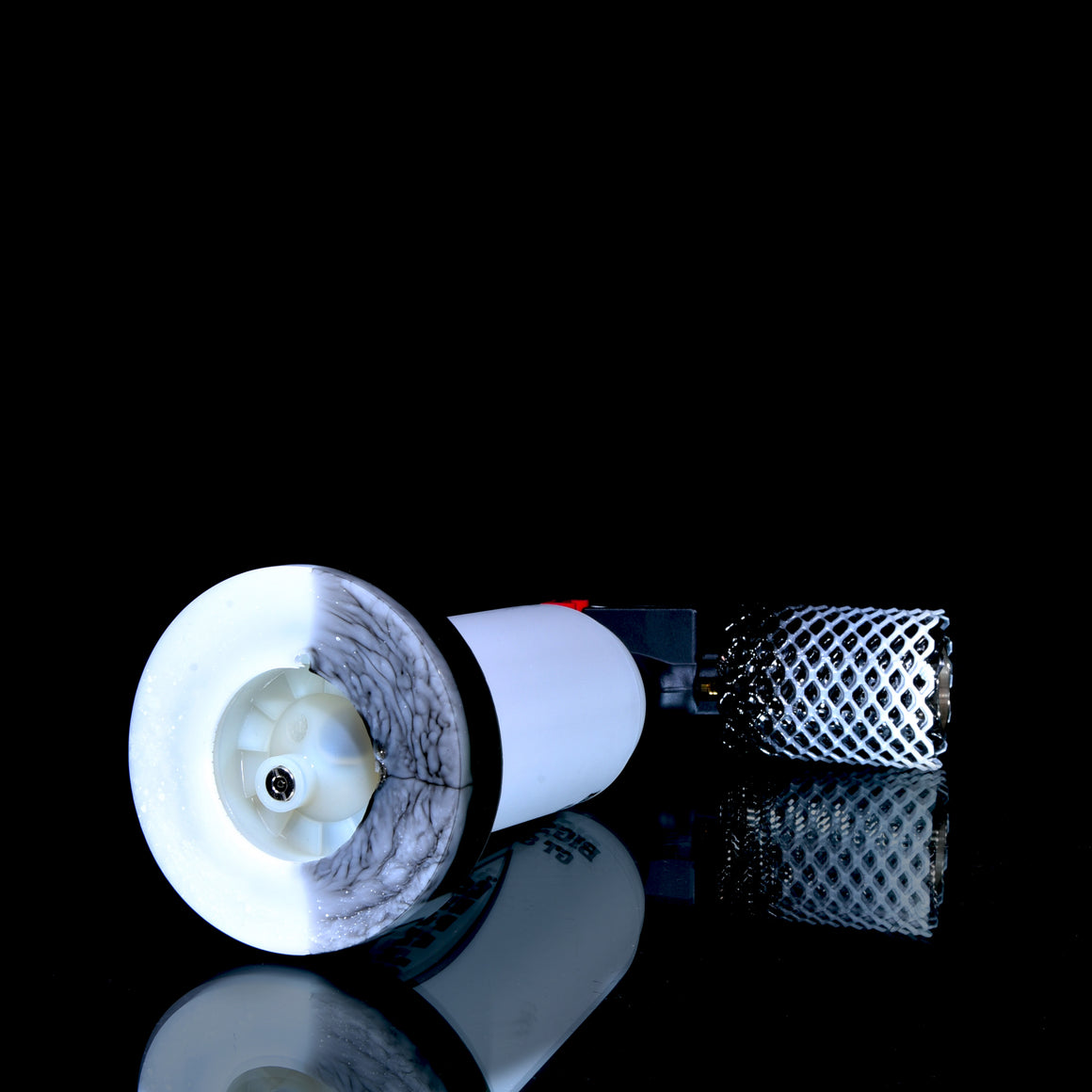 Limited Edition Big Shot GT8000 Butane Torch & Matching Mamba Guard/Base Set - Gray/Black
