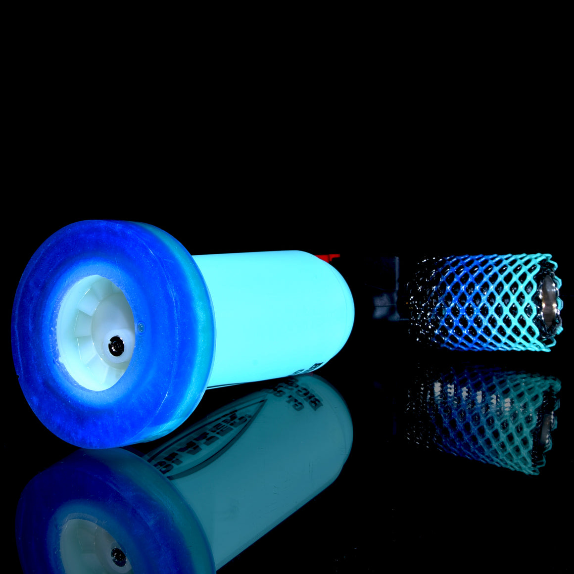 Limited Edition Big Shot GT8000 Butane Torch & Matching Mamba Guard/Base Set - Sky Blue/Royal Blue