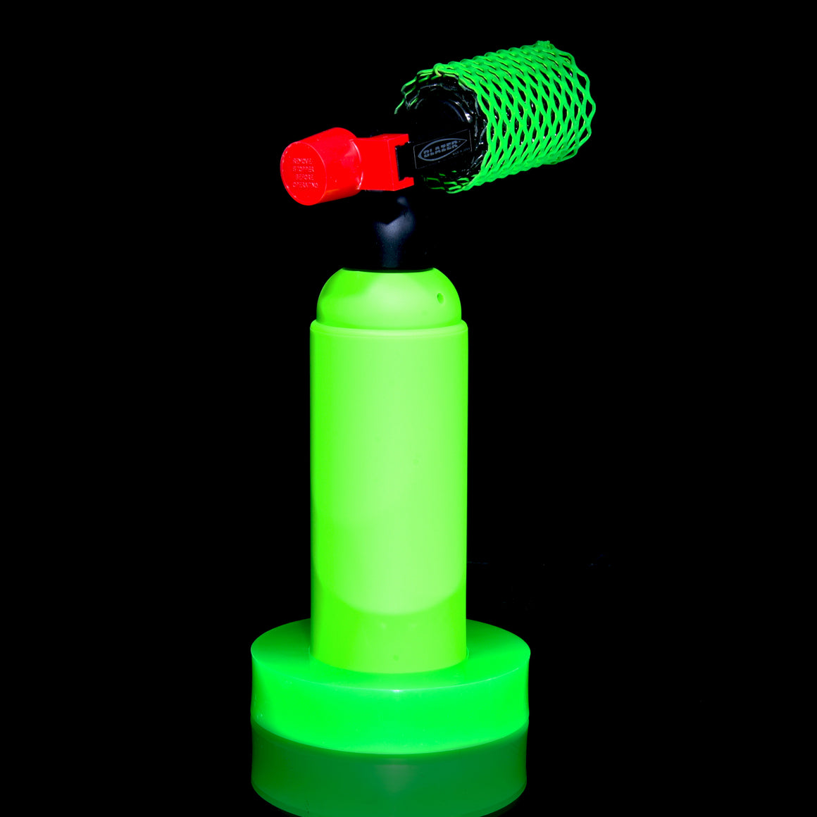 Limited Edition Big Shot GT8000 Butane Torch & Matching Mamba Guard/Base Set - UV Green
