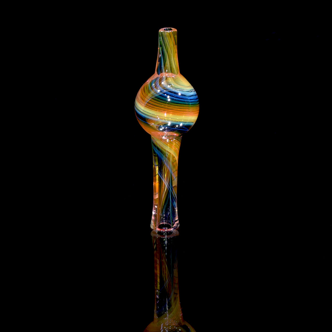 Fully-worked Fumed Bubble Cap
