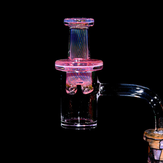 Fully-fumed Dual-hole Spinner Cap