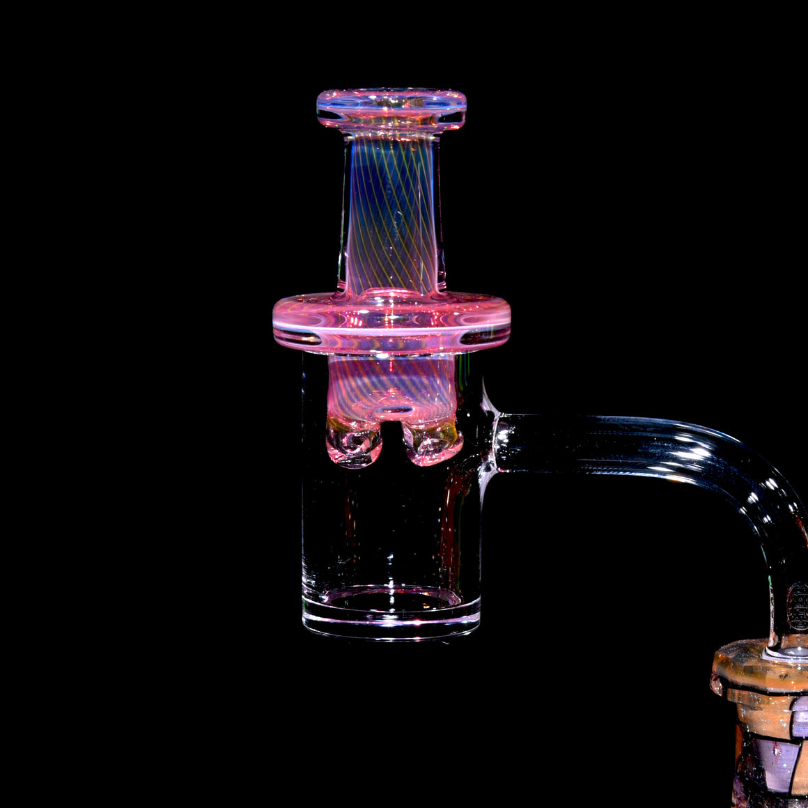Fully-fumed Dual-hole Spinner Cap