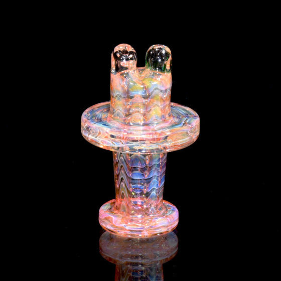 Fully-fumed Dual-hole Spinner Cap