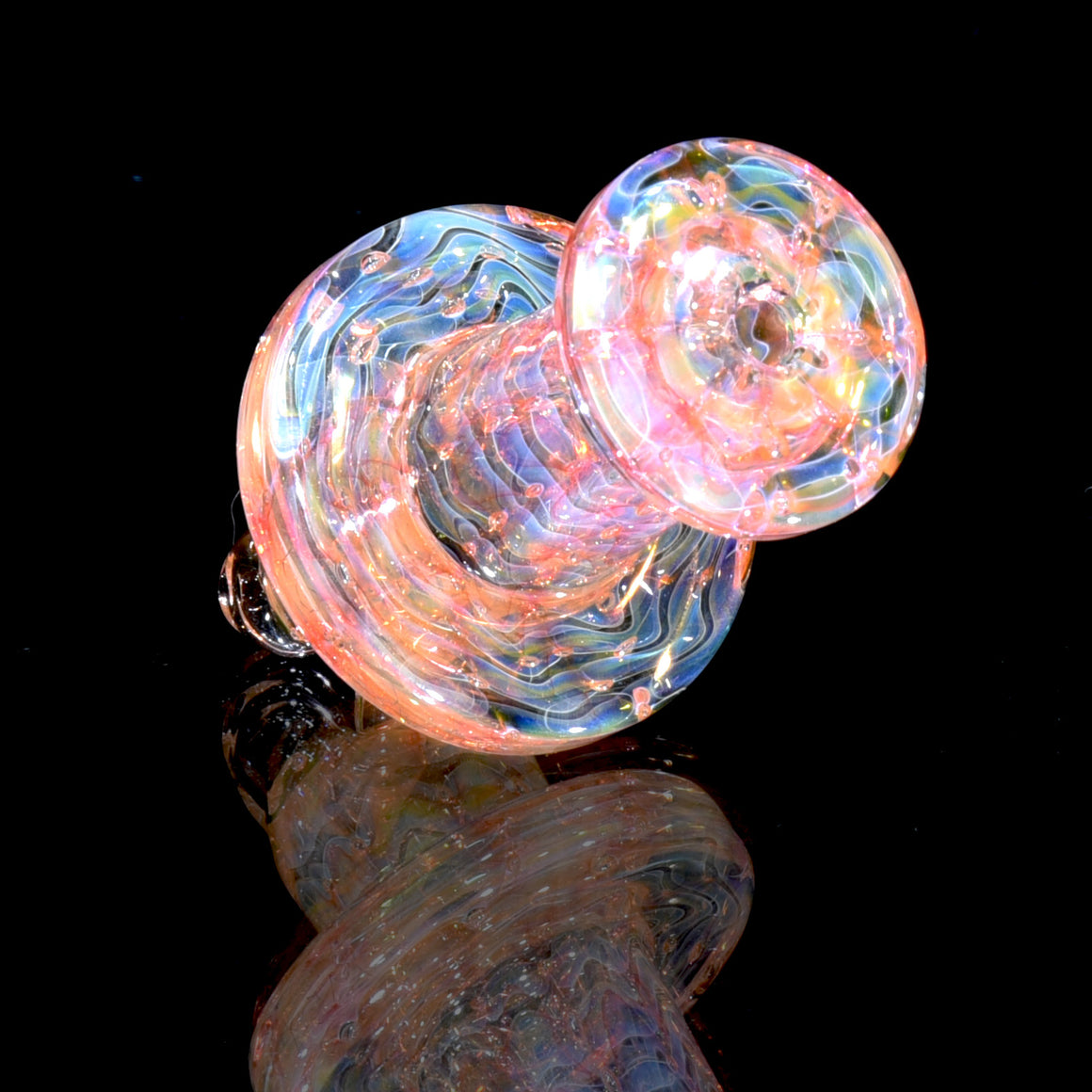 Fully-fumed Dual-hole Spinner Cap
