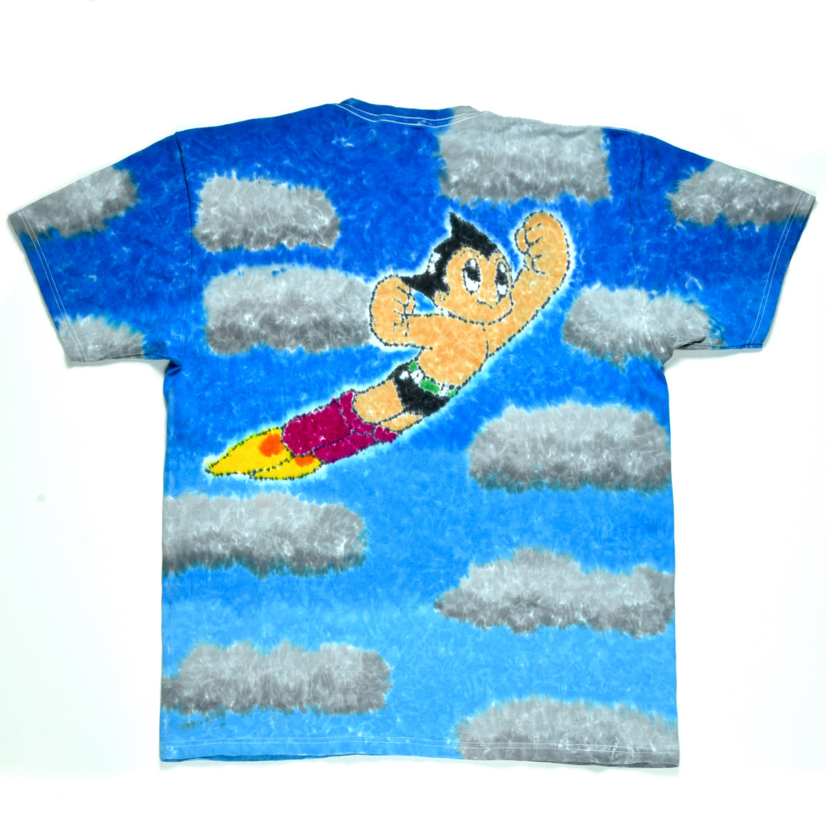 XL - Short-sleeve Tie Dye T-Shirt - "Astro Boy"
