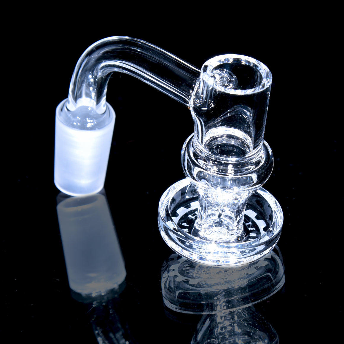 Terp Taster 16mm OD Slurper w/ 3mm Ruby Pearls - 14mm/90° Joint