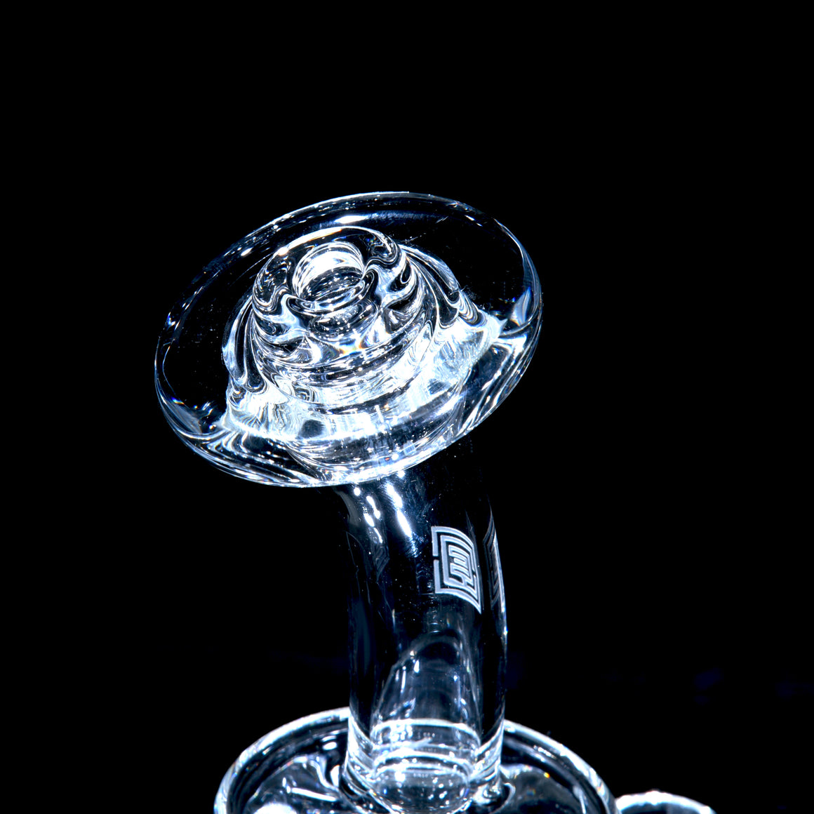 Elementum Columnar - Classic Sacred Geometry Double-Wall Channel Perc Rig - 14mm Female
