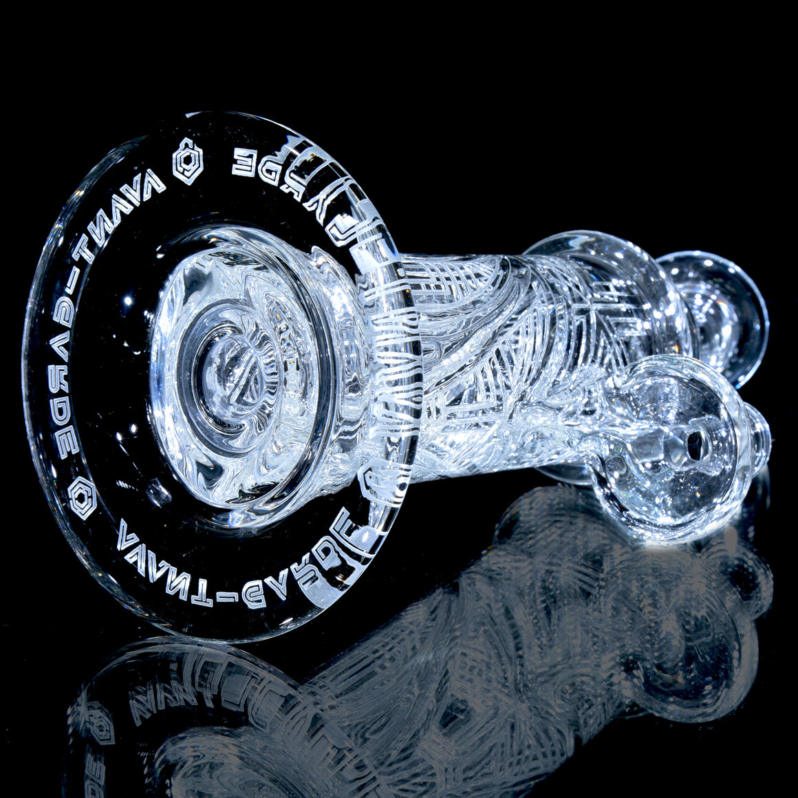 Elementum Columnar - Classic Sacred Geometry Double-Wall Channel Perc Rig - 14mm Female