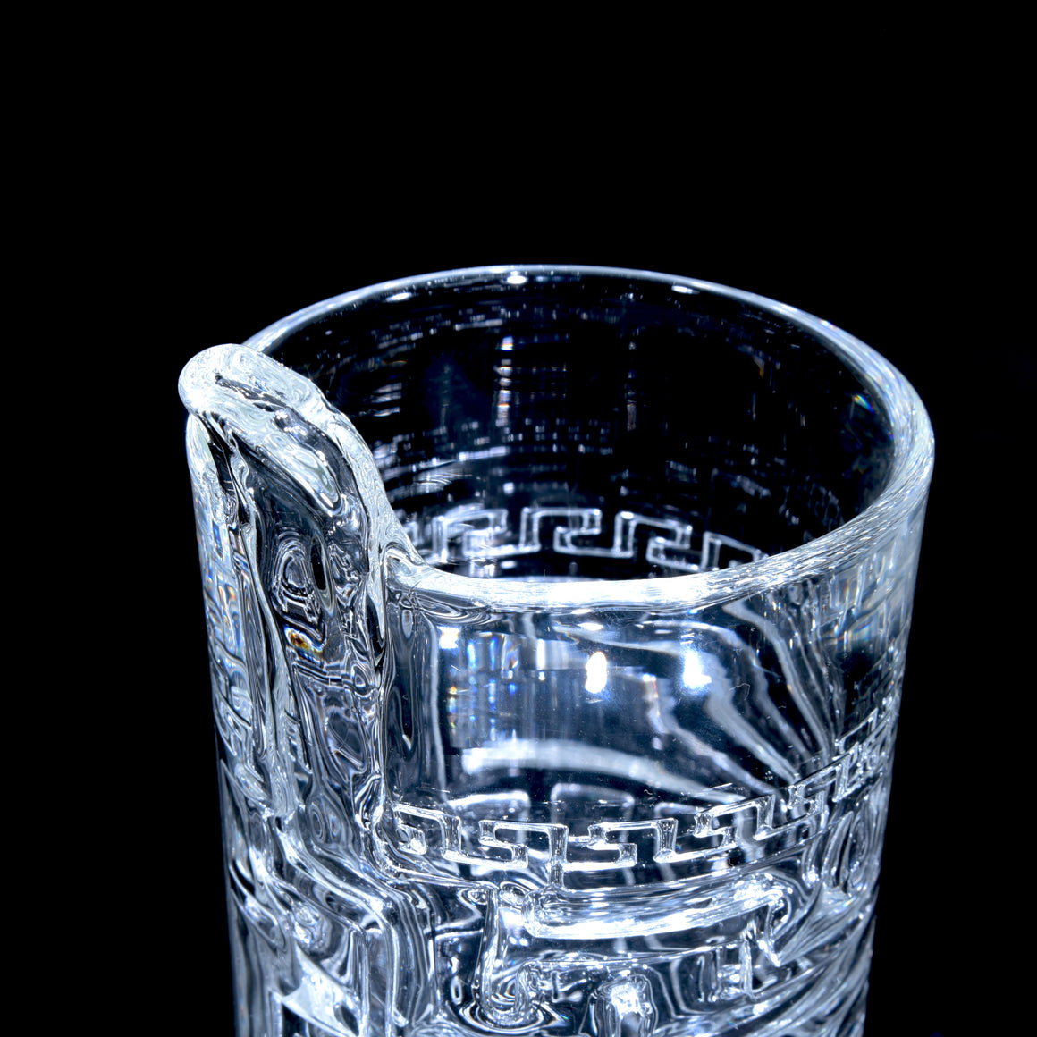 "Maze" Double-Wall Channeled Straw Drinking Cup - #6