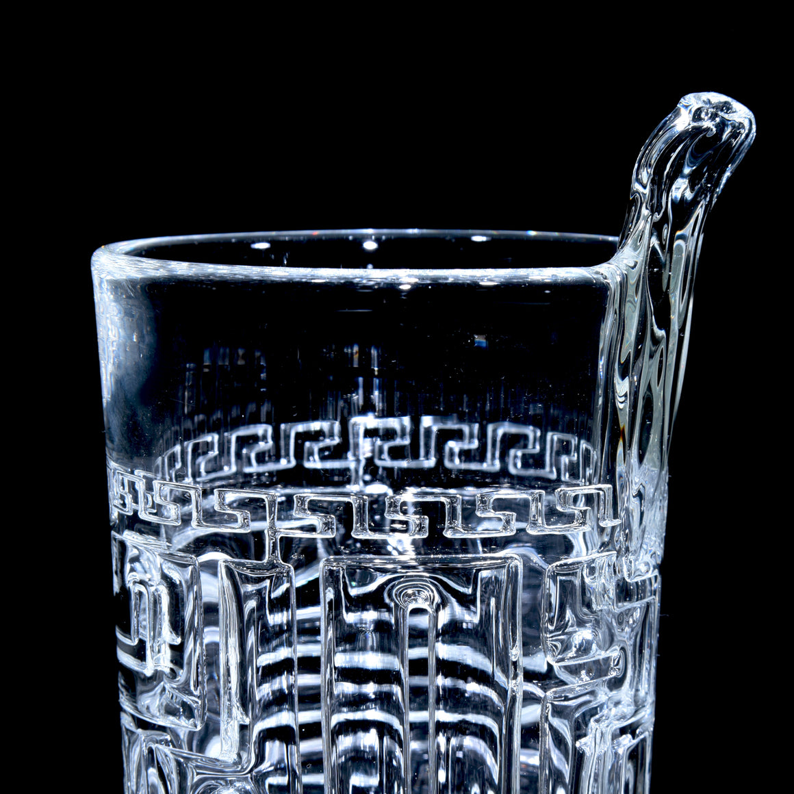 "Maze" Double-Wall Channeled Straw Drinking Cup - #6