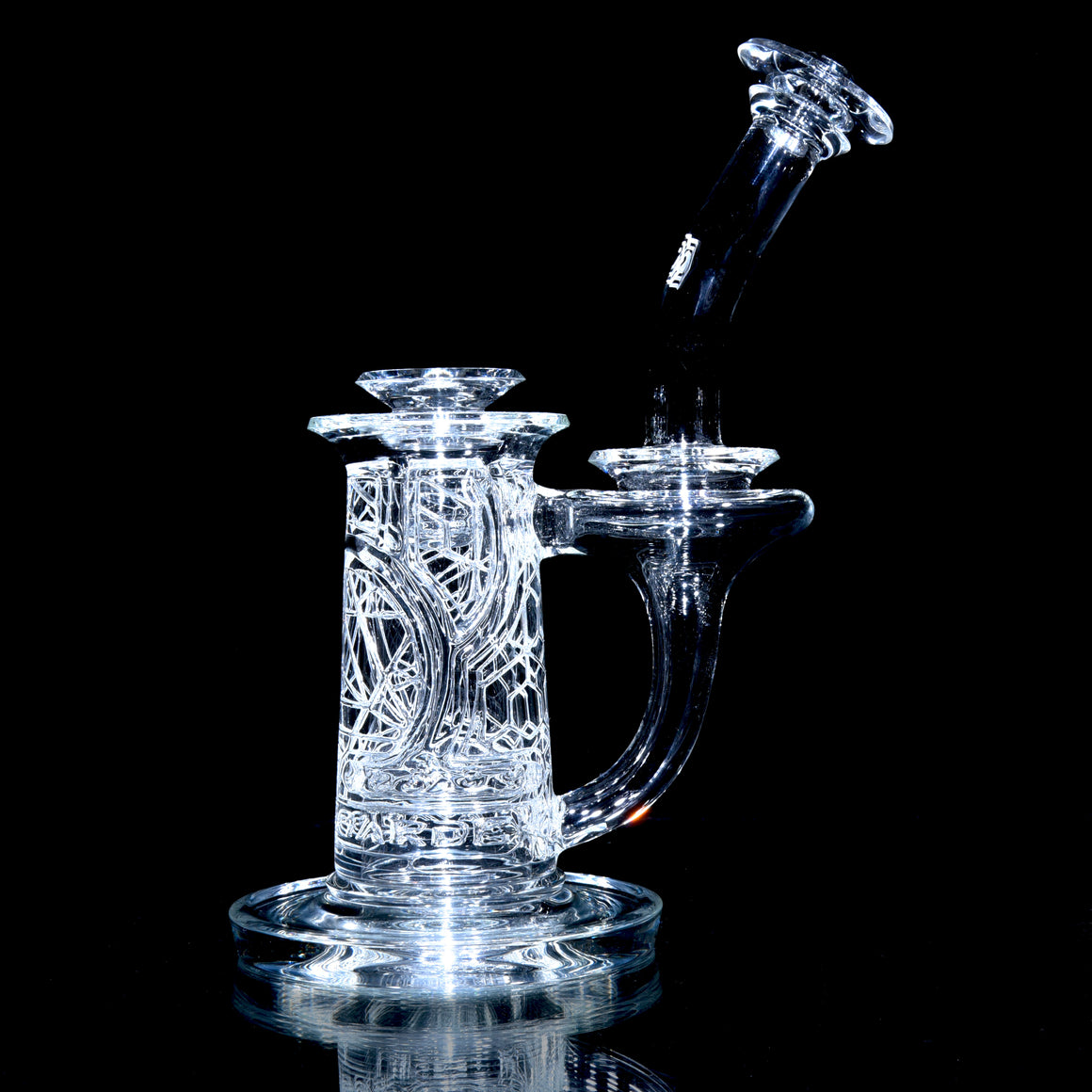 F1 Full-size Sacred Geometry Double-Wall Channel Recycler #2 - 10mm Female
