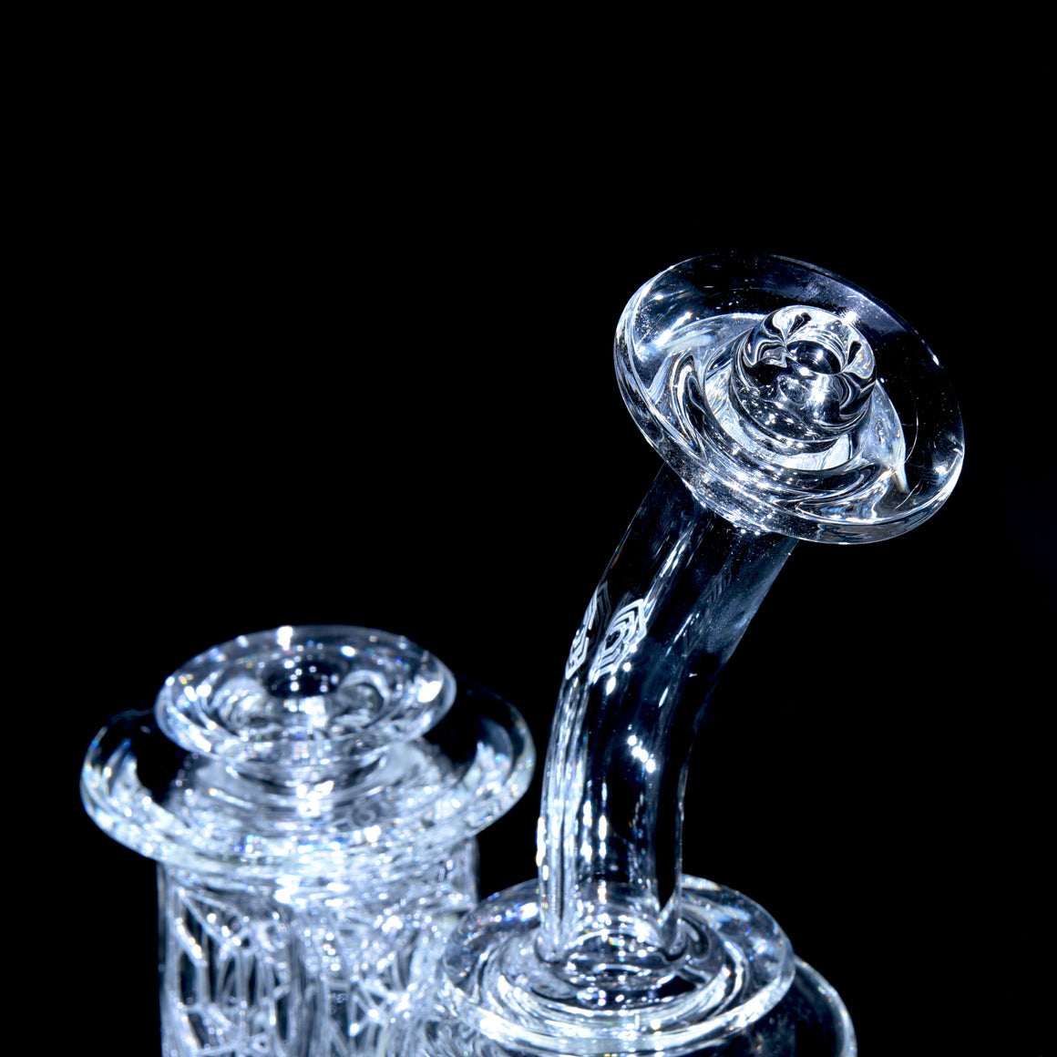 F1 Full-size Sacred Geometry Double-Wall Channel Recycler #2 - 10mm Female